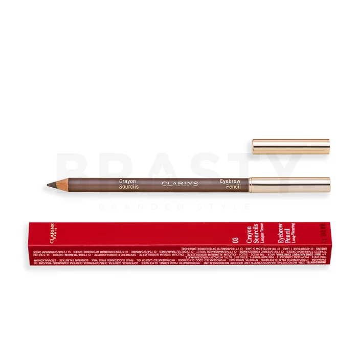 Clarins Eyebrow Pencil wenkbrauwpotlood 2v1 03 Soft Blond 1,3 g