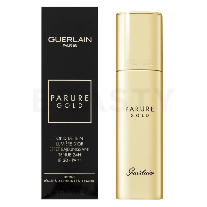 Guerlain Parure Gold Fluid Foundation folyékony make-up 01 Beige Pale 30 ml