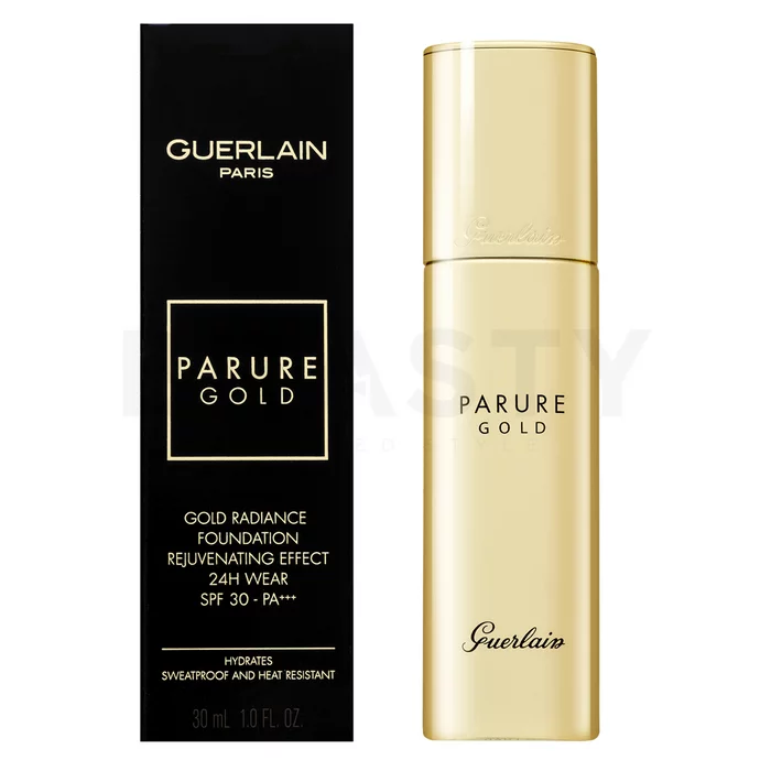 Guerlain Parure Gold Fluid Foundation folyékony make-up 00 Beige 30 ml