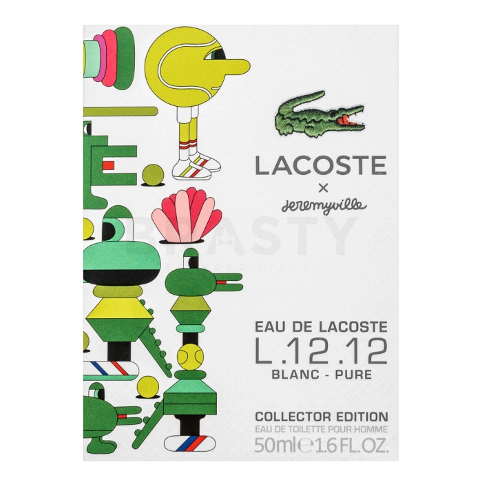 Lacoste Eau de Lacoste L.12.12. Blanc-Pure x Jeremyville toaletná voda pre mužov 50 ml
