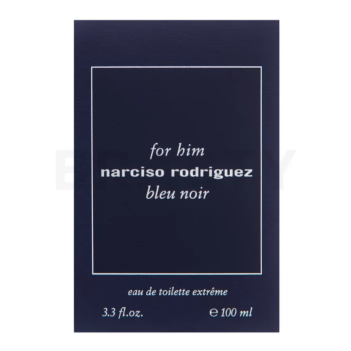 Narciso Rodriguez For Him Bleu Noir Extreme Eau de Toilette férfiaknak 100 ml