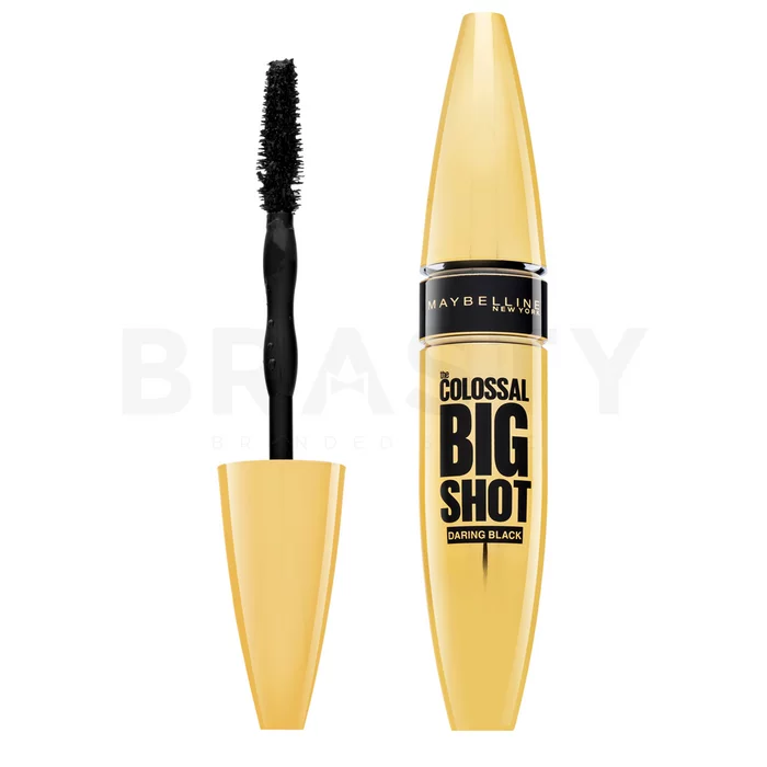 Maybelline Colossal Big Shot Mascara szempillaspirál szempilla meghosszabbítására és volumenre Daring Black 9,5 ml