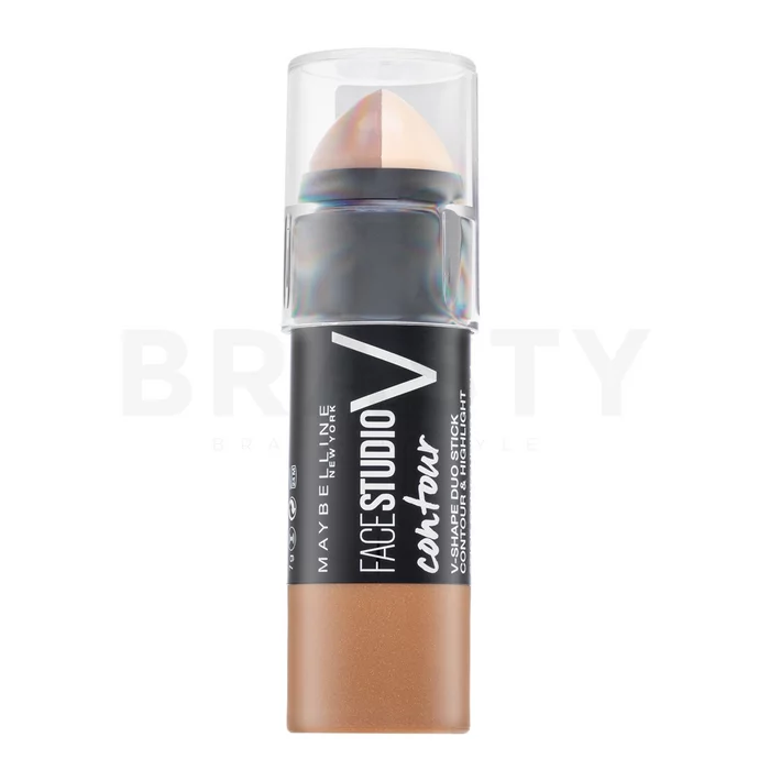 Maybelline Master Contour V-Shape Duo двустранна контурираща писалка 01 Light 7 g