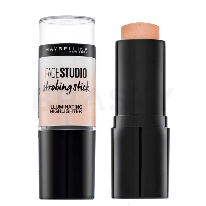 Maybelline Master Strobing Stick Highlighter rozjasňovač v tyčinke 200 Medium Nude Glow 9 g