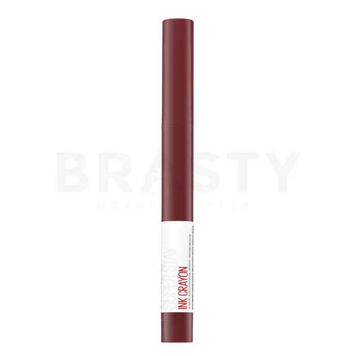 Maybelline Superstay Ink Crayon Matte Lipstick Longwear Lippenstift für einen matten Effekt 65 Settle For More