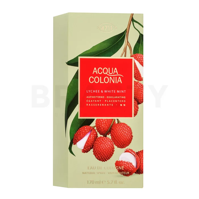 4711 Acqua Colonia Lychee & White Mint Eau de Cologne unisex 170 ml