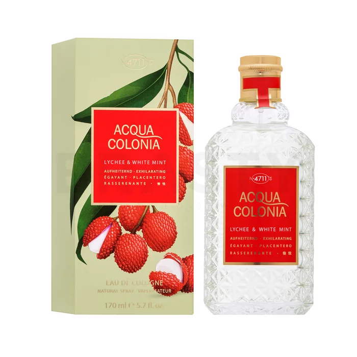 4711 Acqua Colonia Lychee & White Mint Eau de Cologne unisex 170 ml