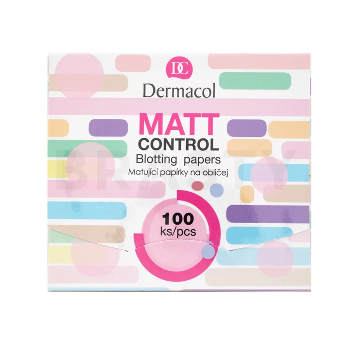 Dermacol Matt Control Blotting Papers bibułki matujące 100 pcs