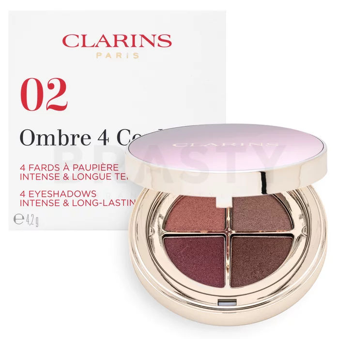 Clarins Eye Palette Ombre paleta sjenila 02 Rosewood 4 g
