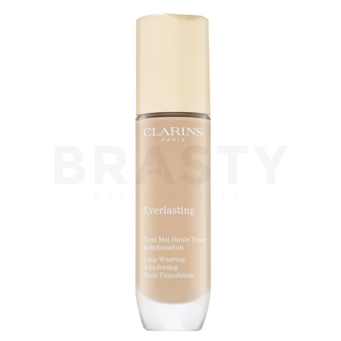 Clarins Everlasting Long-Wearing & Hydrating Matte Foundation fondotinta lunga tenuta per effetto opaco 110.5W 30 ml