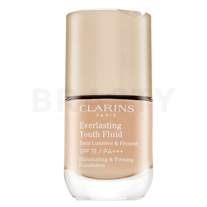 Clarins Everlasting Youth Fluid fondotinta lunga tenuta anti-invecchiamento della pelle 109 Wheat 30 ml