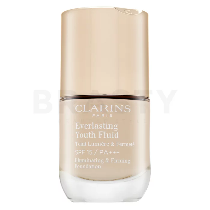 Clarins Everlasting Youth Fluid fondotinta lunga tenuta anti-invecchiamento della pelle 105 Nude 30 ml