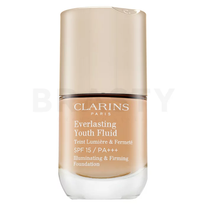 Clarins Everlasting Youth Fluid fondotinta lunga tenuta anti-invecchiamento della pelle 108 Sand 30 ml