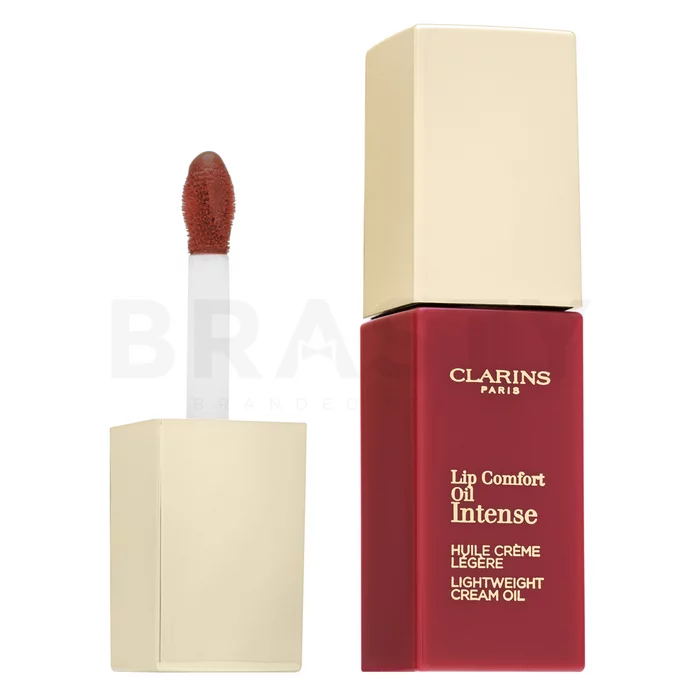 Clarins Lip Comfort Oil Intense sijaj za ustnice z vlažilnim učinkom 04 Intense Rosewood 7 ml