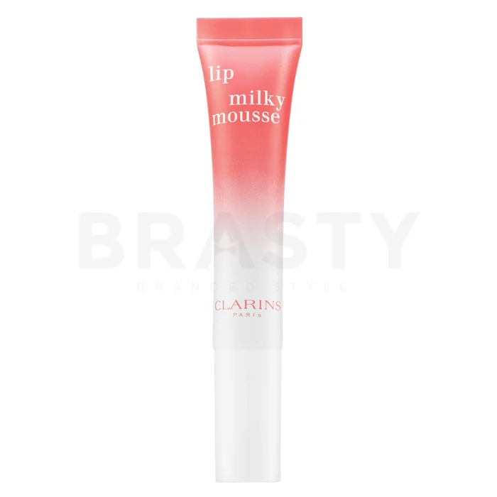 Clarins Lip Milky Mousse negovalni balzam za ustnice z vlažilnim učinkom 02 Milky Peach 10 ml