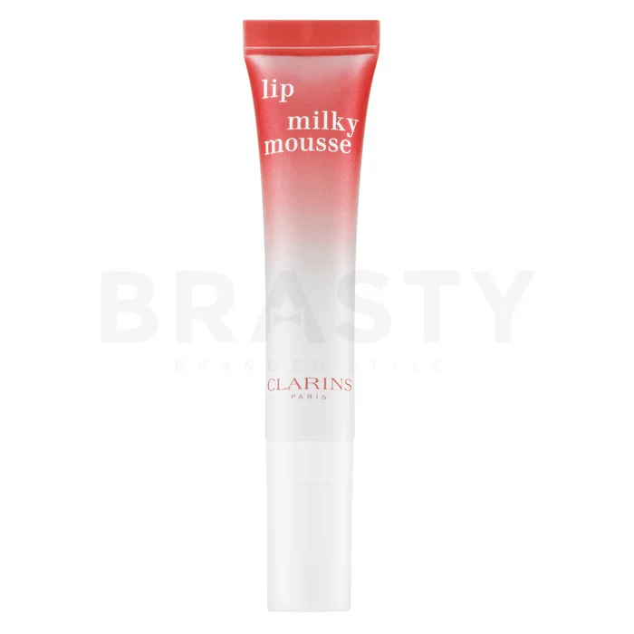 Clarins Lip Milky Mousse negovalni balzam za ustnice z vlažilnim učinkom 05 Milky Rosewood 10 ml