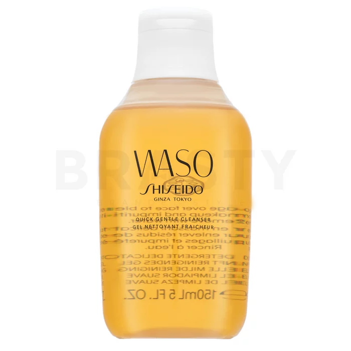 Shiseido Waso Quick Gentle Cleanser tisztító gél érzékeny arcbőrre 150 ml