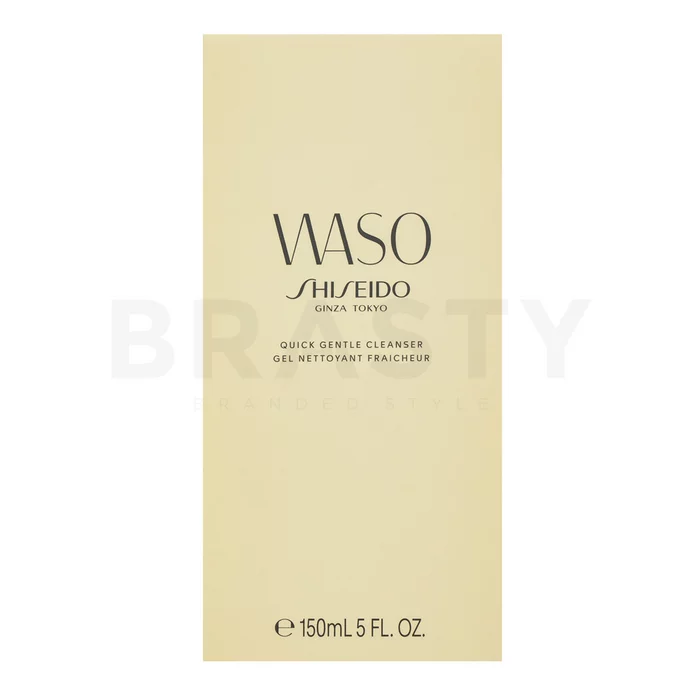 Shiseido Waso Quick Gentle Cleanser tisztító gél érzékeny arcbőrre 150 ml