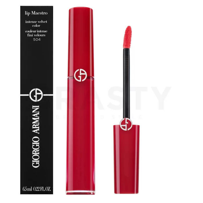 Armani (Giorgio Armani) Lip Maestro Liquid Lipstick rossetto liquido lunga tenuta 504 6,5 ml