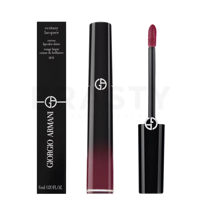 Armani (Giorgio Armani) Ecstasy Lacquer Excess Lipcolor Shine dlhotrvajúci tekutý rúž 604 6 ml