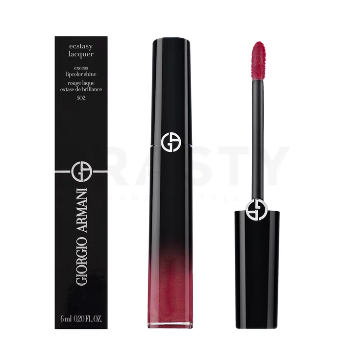 Armani (Giorgio Armani) Ecstasy Lacquer Excess Lipcolor Shine hosszantartó folyékony rúzs 502 6 ml