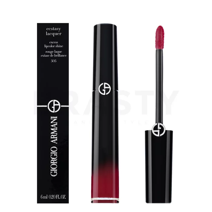 Armani (Giorgio Armani) Ecstasy Lacquer Excess Lipcolor Shine hosszantartó folyékony rúzs 505 6 ml