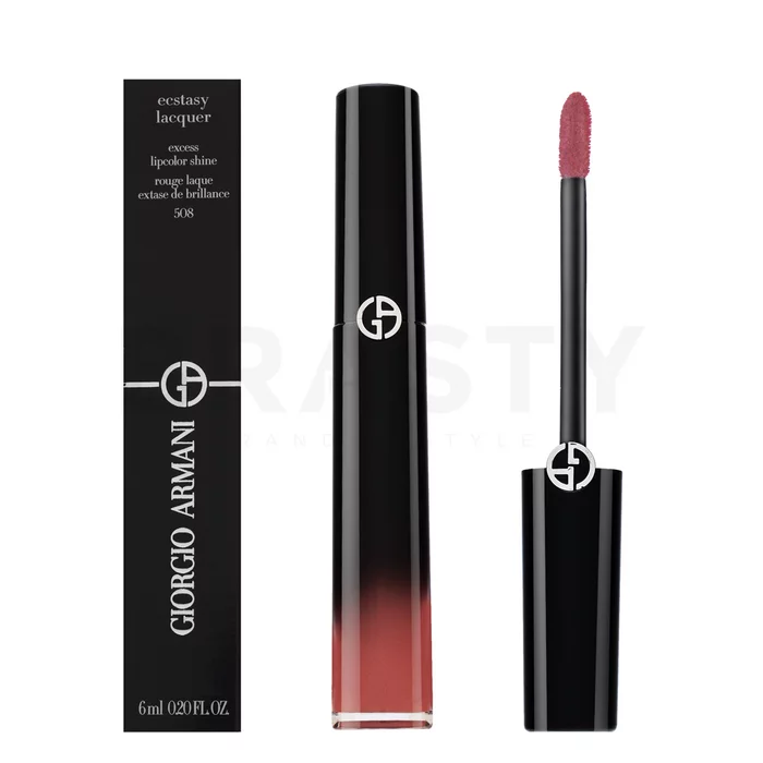 Armani (Giorgio Armani) Ecstasy Lacquer Excess Lipcolor Shine hosszantartó folyékony rúzs 508 6 ml