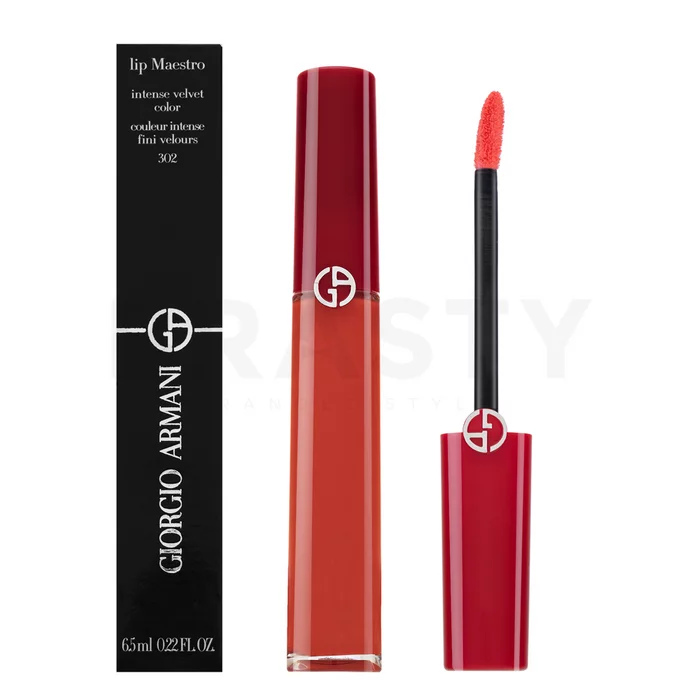 Armani (Giorgio Armani) Lip Maestro Liquid Lipstick Freeze rossetto liquido lunga tenuta 302 6,5 ml