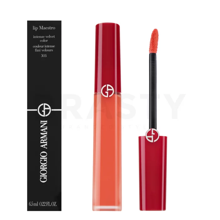 Armani (Giorgio Armani) Lip Maestro Liquid Lipstick Freeze rossetto liquido lunga tenuta 305 6,5 ml