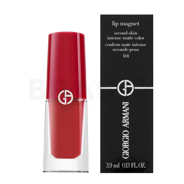 Armani (Giorgio Armani) Lip Magnet Second Skin Intense Matte Color hosszantartó folyékony rúzs matt hatású 401 3,9 ml