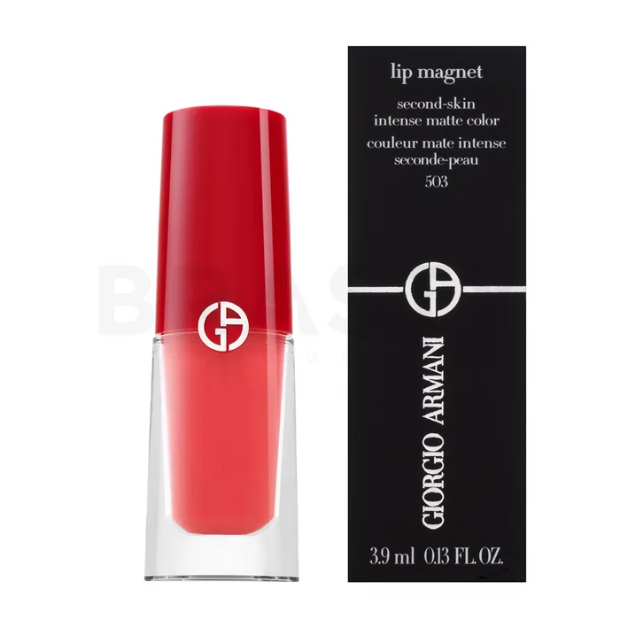 Armani (Giorgio Armani) Lip Magnet Second Skin Intense Matte Color hosszantartó folyékony rúzs matt hatású 503 3,9 ml