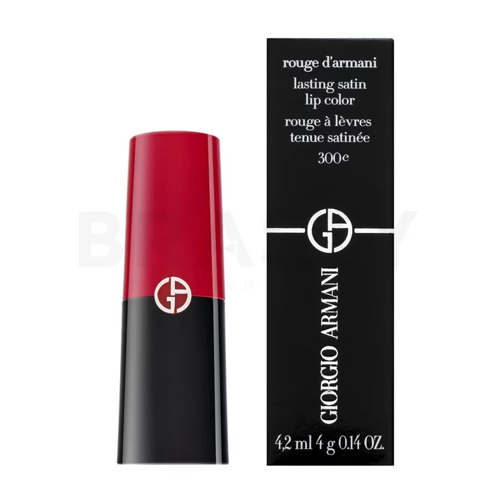 Armani (Giorgio Armani) Rouge d'Armani Lasting Satin Lip Color dolgo obstojna šminka 300 4,2 ml