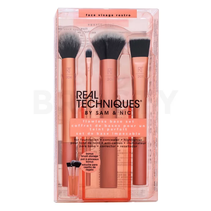 Real Techniques Flawless Base Set 5 pcs borstelset