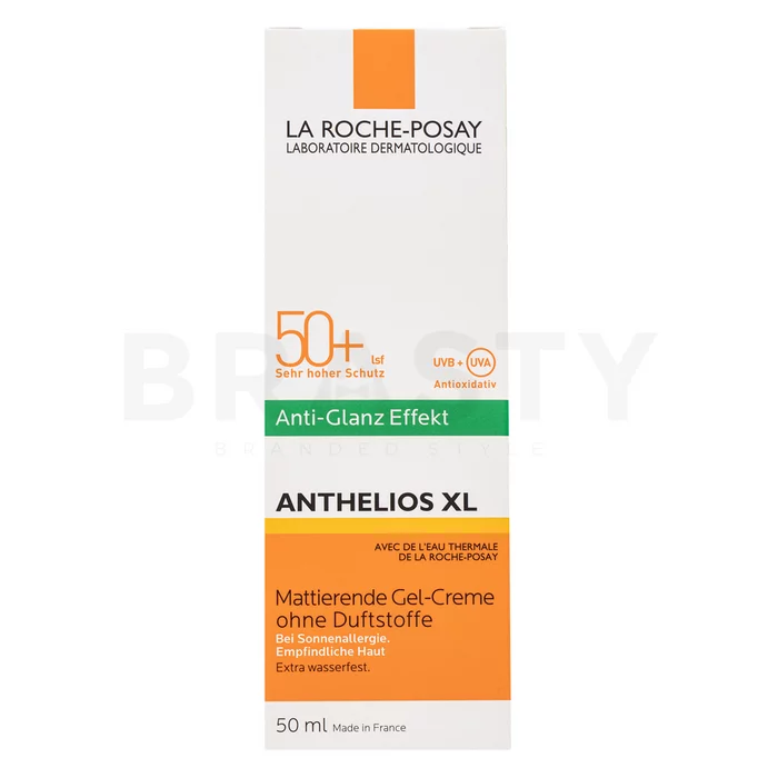 La Roche-Posay ANTHELIOS Non-Perfumed Dry Touch - Anti-Shine SPF50+ napozó krém matt hatású 50 ml