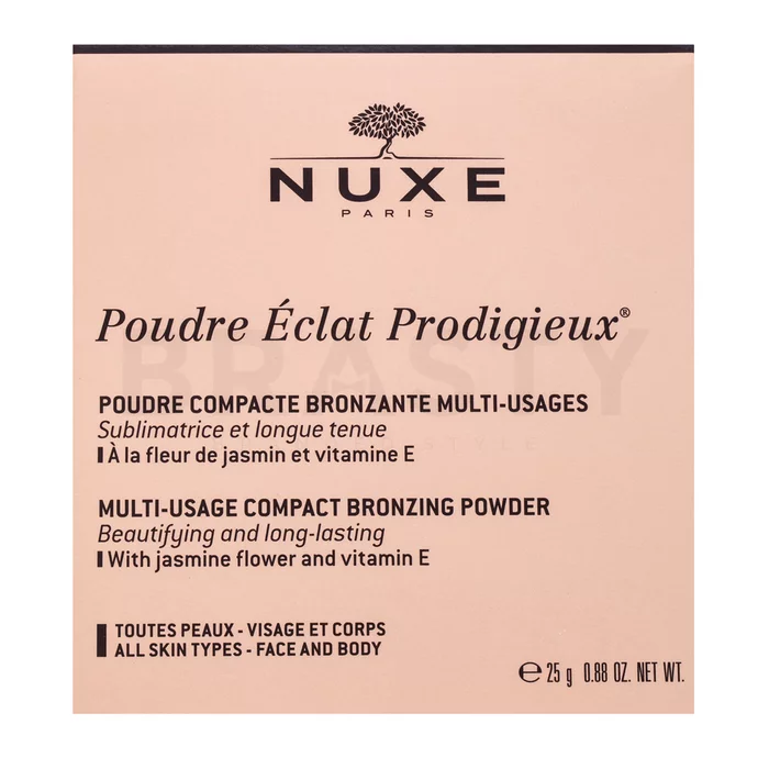 Nuxe Poudre Éclat Prodigieux Multi-Usage Compact Bronzing Powder bronzosító púder 25 g