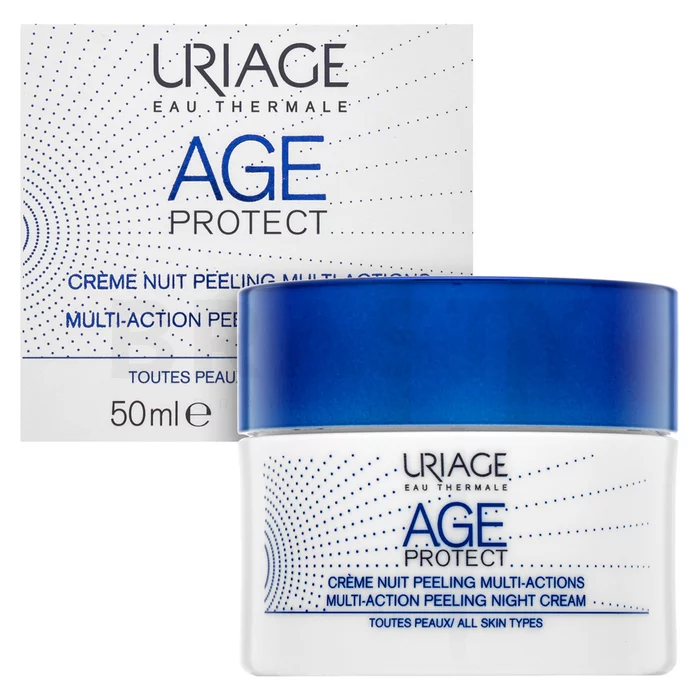Uriage Age Protect Multi-Action Peeling Night Cream Éjszakai peeling szérum ráncok ellen 50 ml