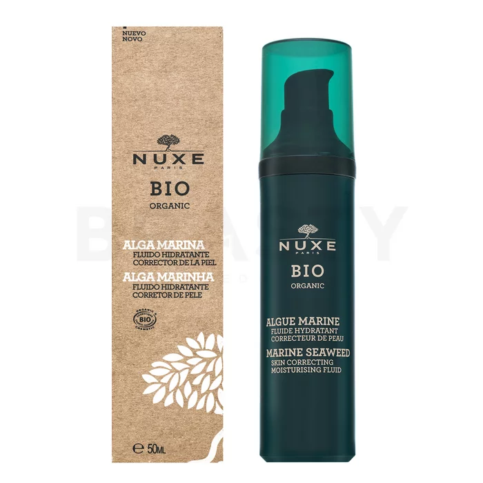 Nuxe Bio Organic Marine Seaweed Skin Correcting Moisturising Fluid multikorekční gelový balzám proti nedokonalostem pleti 50 ml