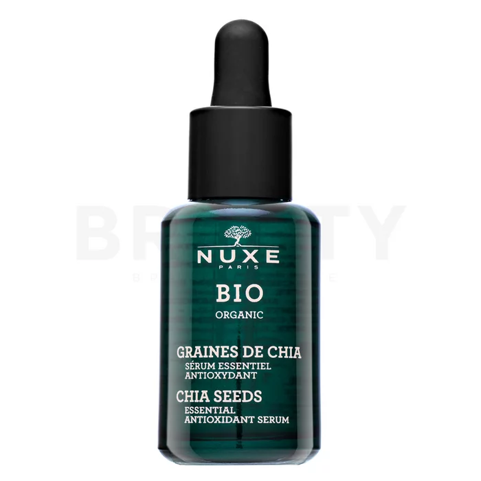 Nuxe Bio Organic Chia Seeds Essential Antioxidant Serum anti-oxidant serum voor alle huidtypes voor een uniforme en stralende teint 30 ml