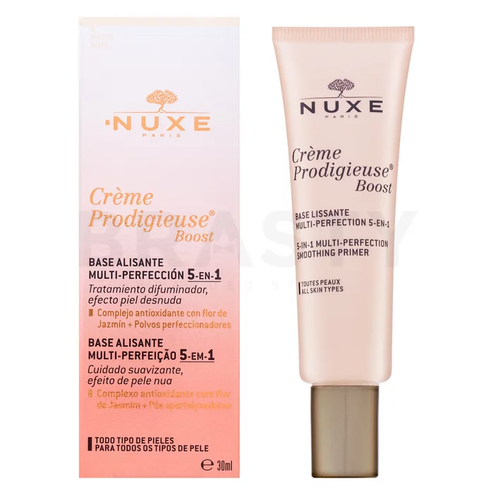 Nuxe Creme Prodigieuse Boost 5-in-1 Multi-Perfection Smoothing Primer base per l' unificazione della pelle e illuminazione 30 ml