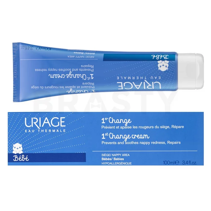 Uriage Bébé 1st Change Cream възстановяващ крем срещу възпаления с овлажняващо действие 100 ml
