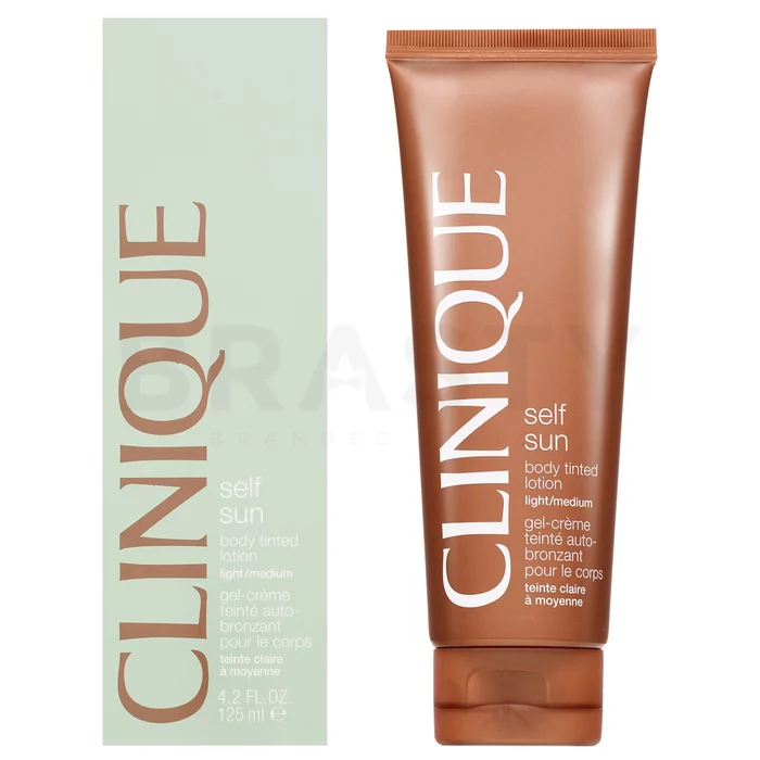 Clinique Self Sun Body Tinted Lotion Light/Medium barnító krém 125 ml