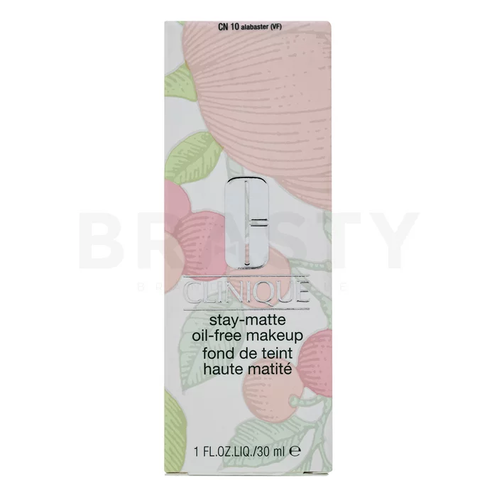 Clinique Stay-Matte Oil-Free Makeup fondotinta liquido con un effetto opaco Alabaster 30 ml