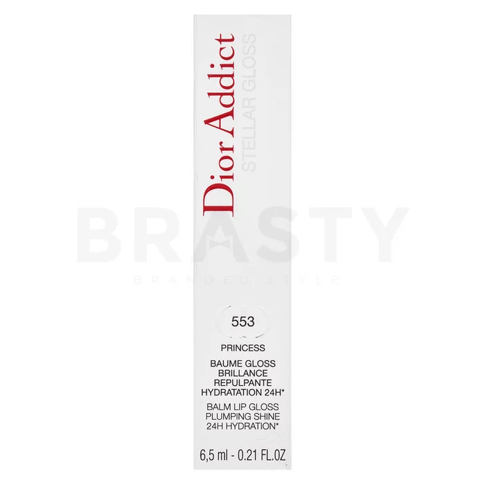 Dior (Christian Dior) Addict Stellar Gloss Balm Lip Gloss sijaj za ustnice z bisernim sijajem 553 Princess 6,5 ml