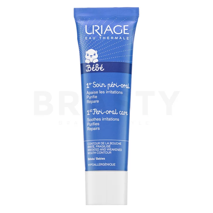Uriage Bébé obnovitvena krema za razdraženost ustne votline 1st Peri-Oral Care Repair Cream 30 ml