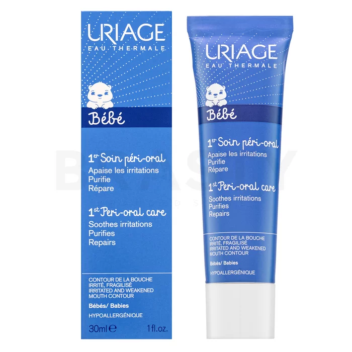 Uriage Bébé obnovitvena krema za razdraženost ustne votline 1st Peri-Oral Care Repair Cream 30 ml