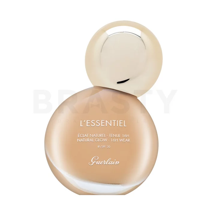 Guerlain L’Essentiel Natural Glow Foundation 16H Wear SPF 20 fondotinta lunga tenuta 03W 30 ml