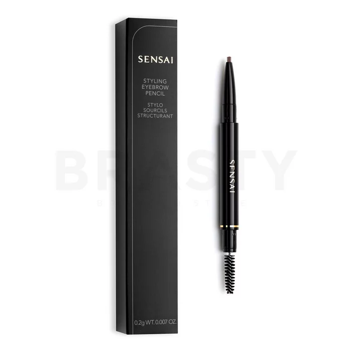 Kanebo Sensai Styling Eyebrow Pencil olovka za obrve 2v1 03 Taupe Brown 0,2 g