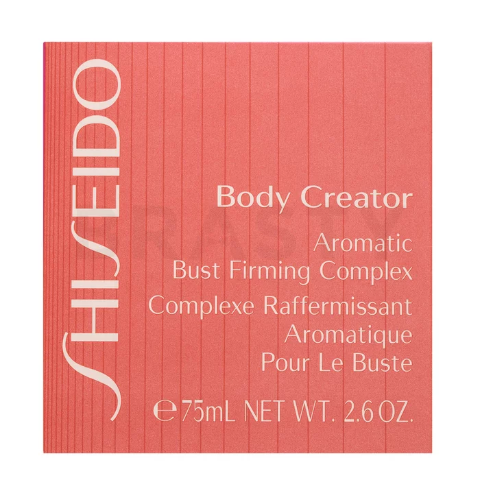 Shiseido Body Creator Aromatic Bust Firming Complex feszesítő ápolás dekoltázsra és mellre hidratáló hatású 75 ml