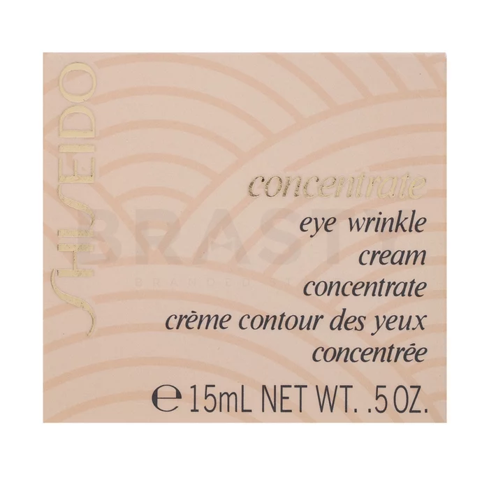 Shiseido Concentrate Eye Wrinkle Cream szemkrém hidratáló hatású 15 ml