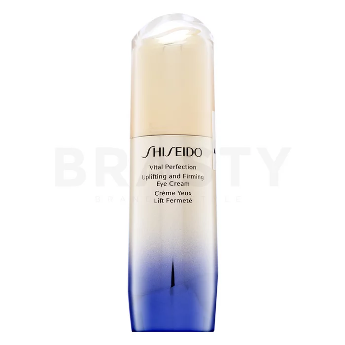 Shiseido Vital Perfection Uplifting & Firming Eye Cream szemfiatalító szérum ráncok, duzzanat és a sötét karikák ellen 15 ml